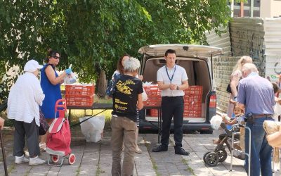 Седмичен оброк за бездомни и социјално загрозени лица