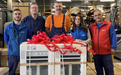 Голема донација на апарати за домаќинства од ВДЛ ВАН ХООЛ